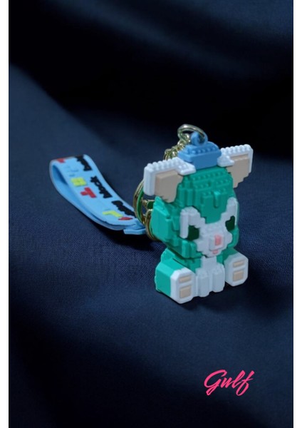 Minecraft 3D Büyük Boy Lüks Anahtarlık ve Çanta Aksesuarı.