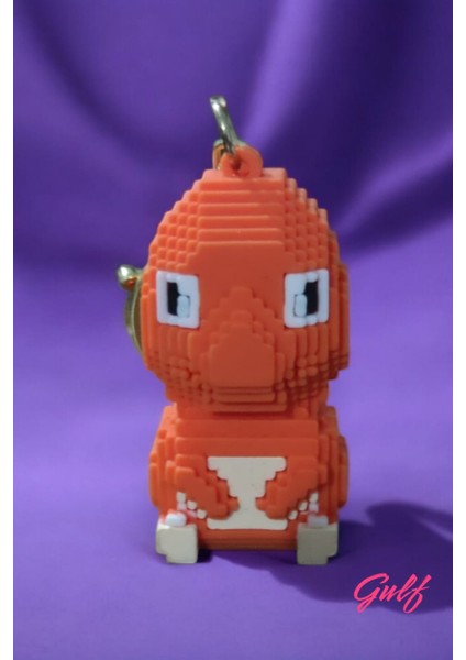 Minecraft 3D Büyük Boy Lüks Anahtarlık ve Çanta Aksesuarı.