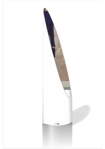 Ilginç Değişik Yuvarlak 168 cm Beyaz Silindir Elips Boy Banyo Ofis Mağaza Salon Aynası fırsatları