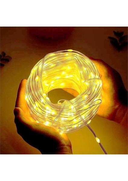 Vıp Curtaın Lamp IP64 10 Dallı 2.60X2 Metre Dış Mekan Salkım LED Işık Gün Işığı Dökme LED Kumandalı