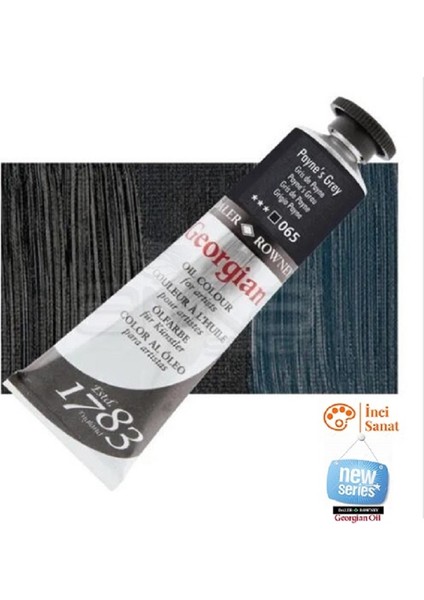 Georgian N:065 Paynes Grey Yağlı Boya 38ML Profesyonel Yeni Paket
