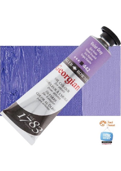 Georgian N:442 Violet Grey Yağlı Boya 38ML Profesyonel Yeni Paket