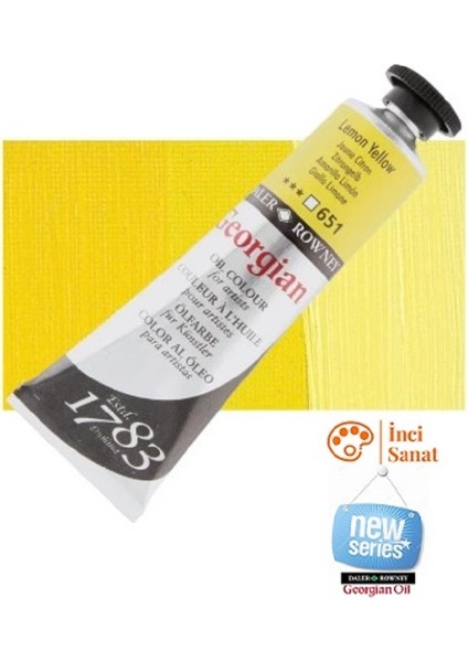 Georgian N:651 Lemon Yellow Yağlı Boya 38ML Profesyonel Yeni Paket