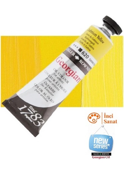 Georgian N:620 Cadmium Yellow Yağlı Boya 38ML Profesyonel Yeni Paket