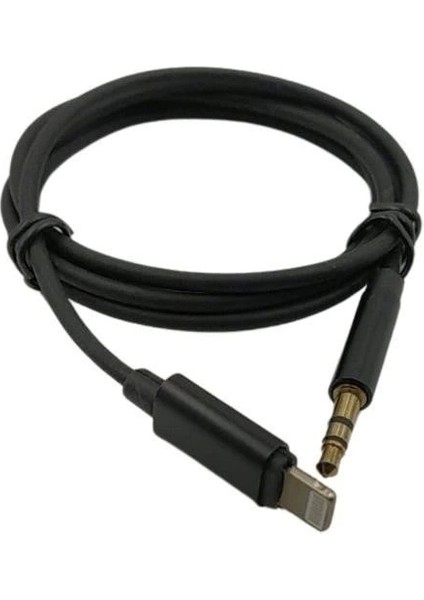 Heyf® iPhone Lightning Aux Araç Dönüştürücü Ses Kablosu 35 mm Jack Girişli