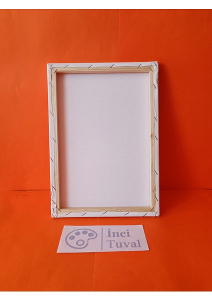 25 x 35 cm Öğrenci Tuval Arkadan Zımbalı College Kalite Ön Yüz Astarlı Çocuk Tuvali Workshop