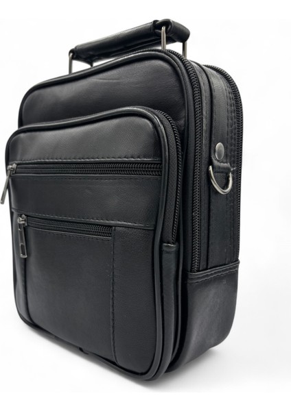 Deri Uzun Askılı Erkek El ve Omuz Çantası fırsatları