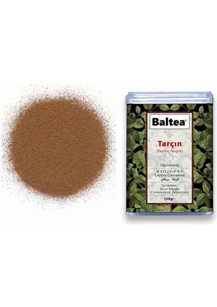 Seylon Tarçın (Öğütülmüş) 120g