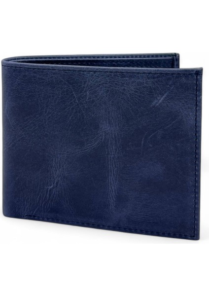 Hakiki Deri Lacivert Erkek Cüzdanı - Çoklu Kart ve Para Bölmesi fiyatları
