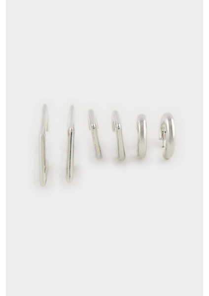 Kadın 3'lü Silver Küpe E3075AXNS