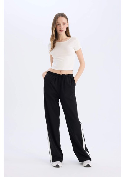 Coool Wide Leg Cepli Normal Bel Geniş Paça Palazzo Pantolon E7747AX25SP