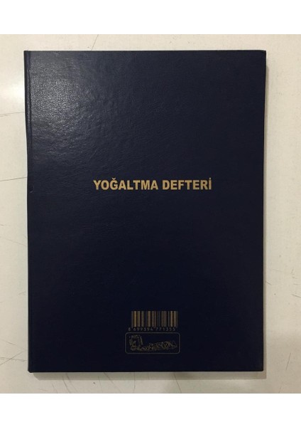 Yoğaltma Defteri