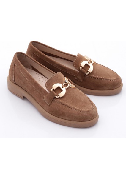 706 Kadin Aksesuarli Loafer Ayakkabi fiyatları