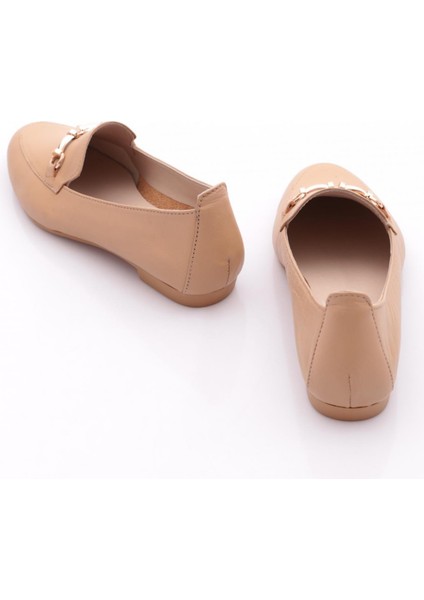 707 Kadin Aksesuarli Loafer Ayakkabi modelleri