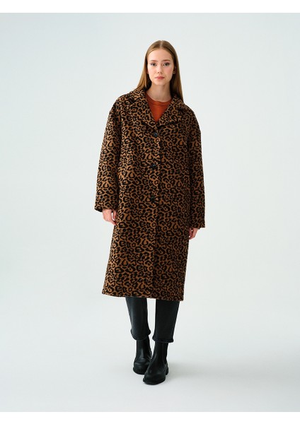 Loose Fit Kadın Kaban