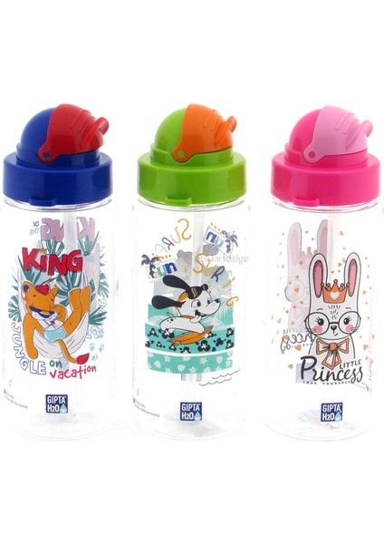 Fun Tritan Pipetli Matara 500 cc Pembe