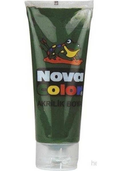 Tüp Akrilik Boya 75 Gram Koyu Yeşil