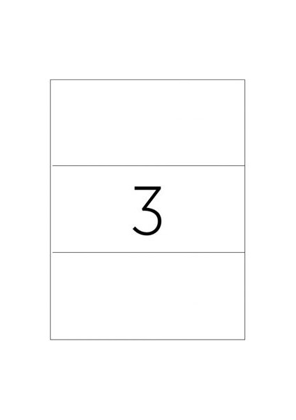 A4 TW-2003 Lazer Etiket, Standart Ölçü 210×99 mm fiyatları