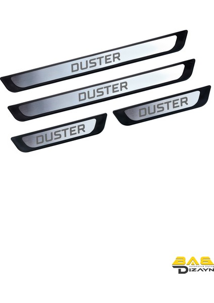 Dacia Duster Krom Kapı Eşik Koruması 2018 ve Üzeri 4 Parça
