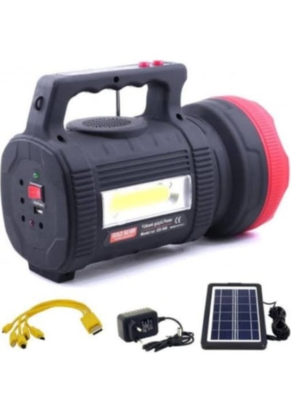 Güneş Enerjili Bt Radyolu 15 W El Fenerli 3 Ampullü Aydınlatma Cihazı modelleri