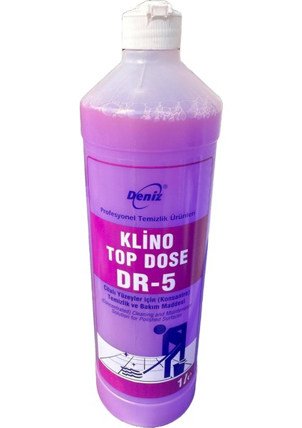 Top Dose Dr-5 Cilalı Yüzeyler Için (Konsantre) Temizlik ve Bakım Maddesi - 1 Lt.