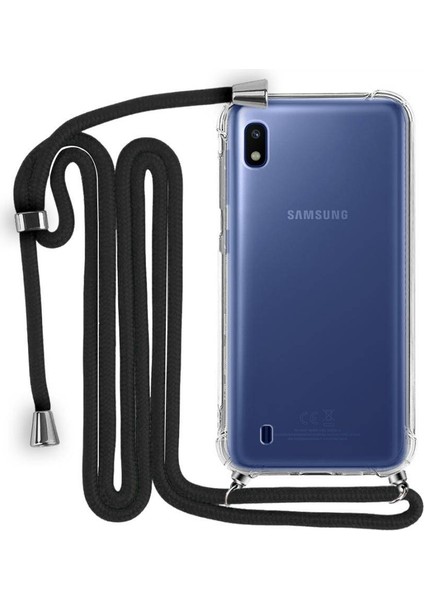 Samsung Galaxy A10 Boyun Askılı Şeffaf Tank Kılıf fiyatları
