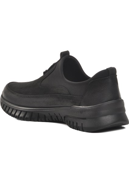 Siyah Nubuk Deri Kadın Günlük Ayakkabı fırsatları