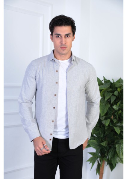 Jack Carısma Flanel Ince Oduncu Slim Fit Gömlek modelleri