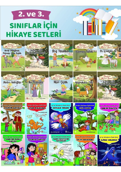 2.ve 3.sınıflar Için Hikaye Setleri 3 (20 Kitap)