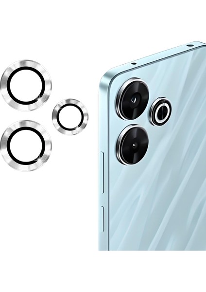 Xiaomi Redmi 13 4g Kamera Koruma Renkli Lens Koruyucu Temperli Cam Koruma