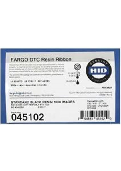DTC1000 Siyah Ribon 045102