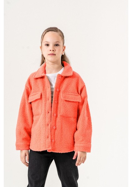 Kız Çocuk Kışlık Buklet Gömlek 3129