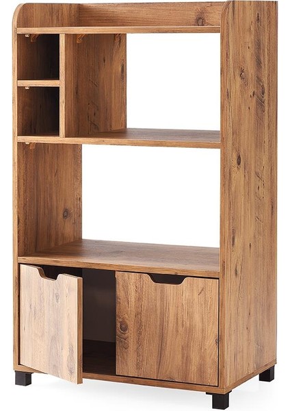 Buket Çok Amaçlı Mutfak Fırın Kiler Dolabı Demonte 72 x 42 x 121 cm