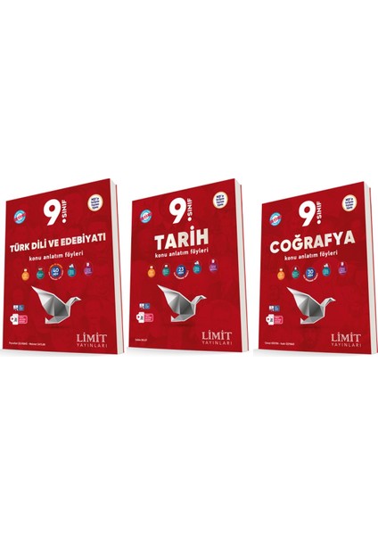 (Sınıf: 9) 2025 Türk Dili / Tarih / Coğrafya Kaf Seti (3 Kitap)