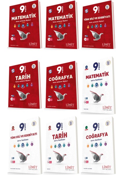 (Sınıf: 9) 2025 Eşit Ağırlık Kaf / Soru Bankası Seti (9 Kitap)