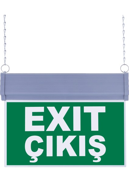 SG051-D2 Çift Yönlü Acil Yönlendirme Armatürü (Zincirli) Exit Çıkış