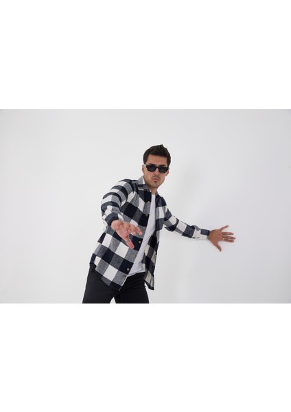 Jack Carısma Oduncu Ekose-Dama Slim Fit Erkek Gömlek