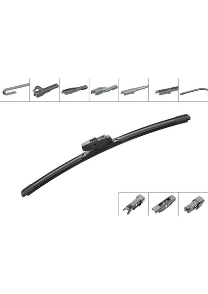 Ön Cam Sileceği Peugeot 206+ ( Yolcu Tarafı ) T3 [400 Mm] ( 03/2009 - 05/2013 ) - Ae 400 modelleri