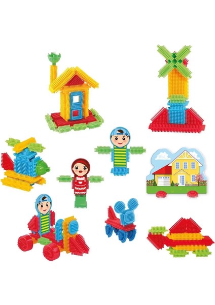 03324 Kaktüs Bloklar Koca 120PCS