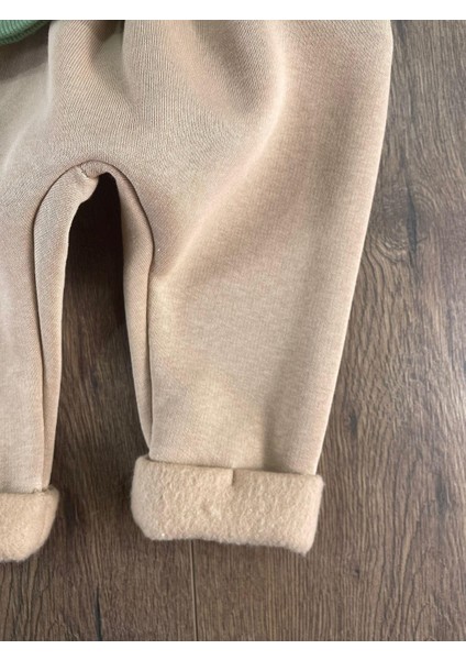Oversize Şerit Detaylı Yumuşak Doku Bereli Erkek Bebek 3'lü Takım fırsatları