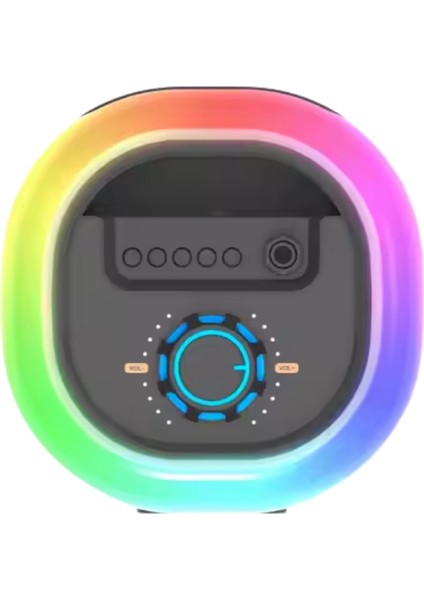 Hp 113 Taşınabilir Şarjlı Bluetooth Hoparlör 4 Inc *2 10W Rms Rgb Karaoke Mikrofonlu 3600 Mah