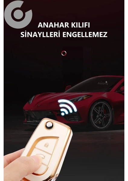 Toyota Corolla Auris Verso Avensis Hilux Tpu Anahtar Kılıfı 2017-2024 (Sustalı) indirimleri