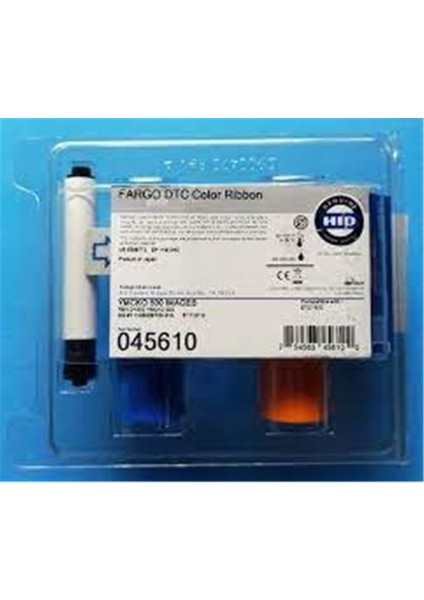 045610 DTC1500 Ymck Renkli Ribbon Tek Yüze 500 Renkli Baskı