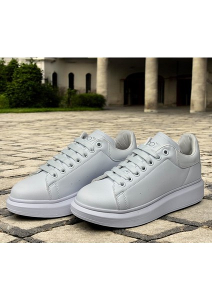 Yüksek Taban Bağcıklı Sneaker Günlük Ayakkabı
