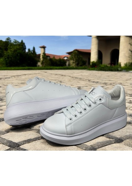 Yüksek Taban Bağcıklı Sneaker Günlük Ayakkabı