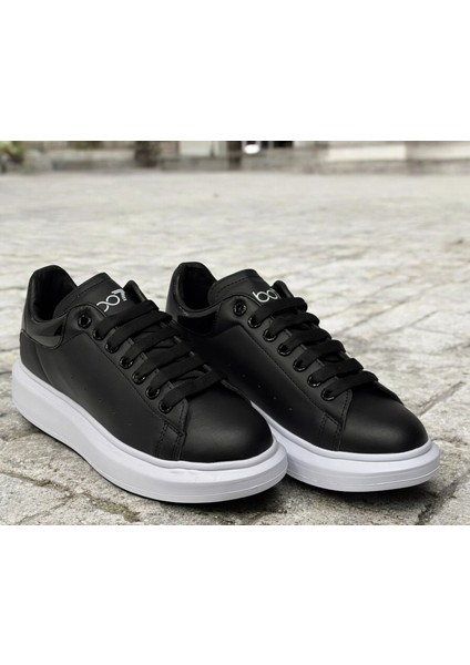 Yüksek Taban Bağcıklı Sneaker Günlük Ayakkabı