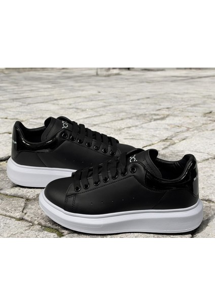 Yüksek Taban Bağcıklı Sneaker Günlük Ayakkabı