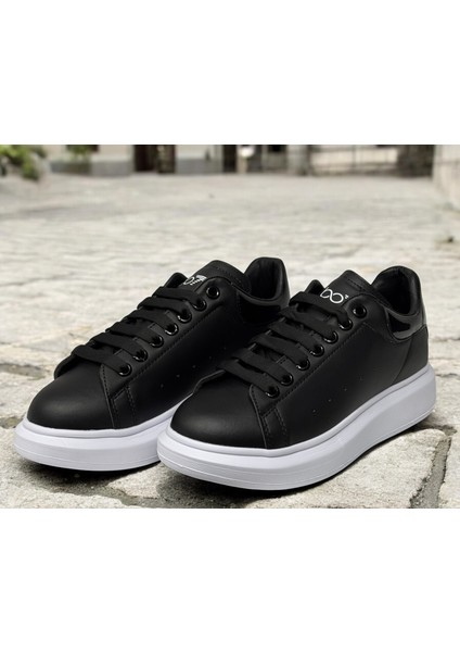 Yüksek Taban Bağcıklı Sneaker Günlük Ayakkabı
