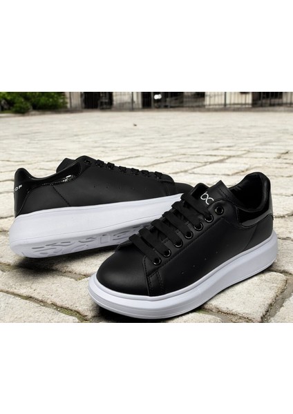 Yüksek Taban Bağcıklı Sneaker Günlük Ayakkabı