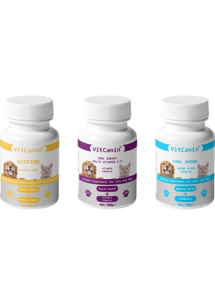 Kedi, Köpek, Biotino, Cool Energy Multi Vitamin S.e, Cool Amino, Biotin, Vitamin, Amino